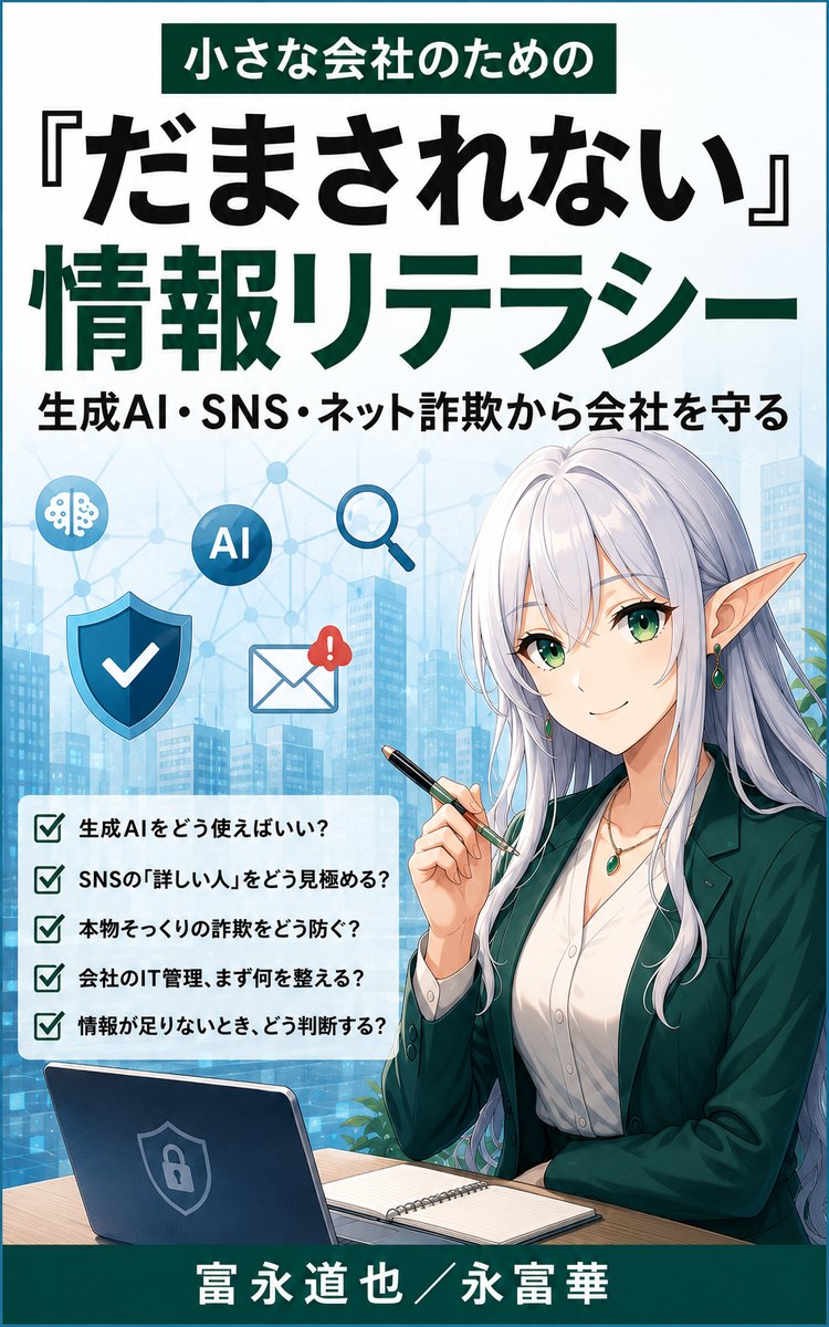 『小さな会社のための「だまされない」情報リテラシー』表紙